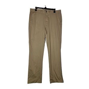 NWT J. Crew Men’s Chino Pants Straight Fit Flex Khaki Size 34x32